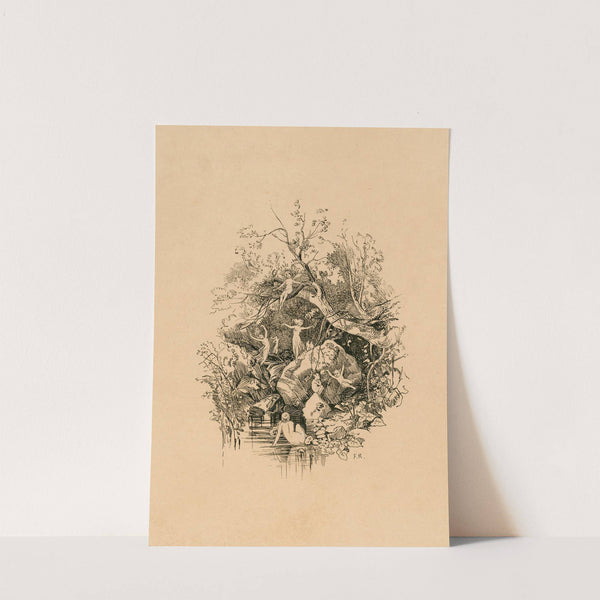 Illustration from A Midsummer night’s dream (1901) by Fanny Railton