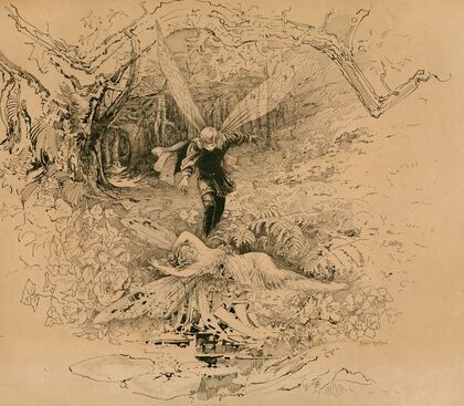 Illustration from A Midsummer night’s dream (1901)