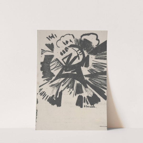 Illustration from 'Explodity' by Olga Vladimirovna Rozanova