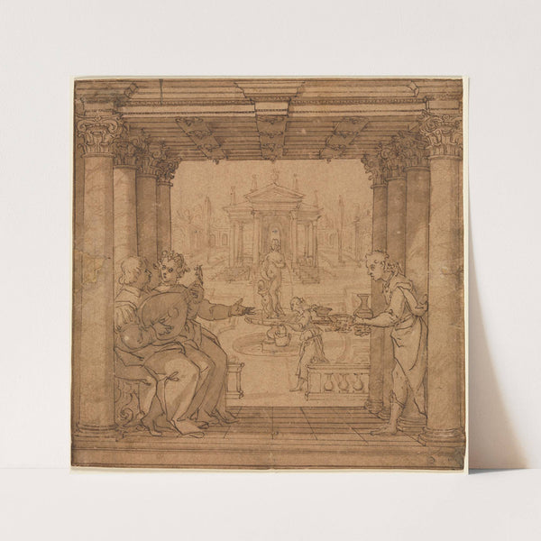Illustration from Torquato Tasso’s Gerusalemme Liberata (1586–90) by Bernardo Castello