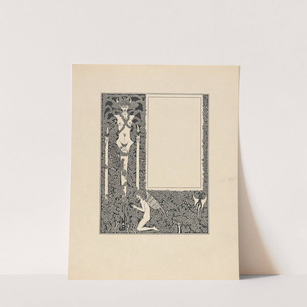 Illustration to Salome by Oscar Wilde 4 (1906-1907) by Aubrey Vincent Beardsley