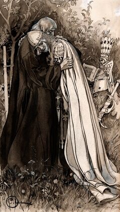 Illustration to ‘Singoalla,The Wind Is My Lover’ by Viktor Rydberg