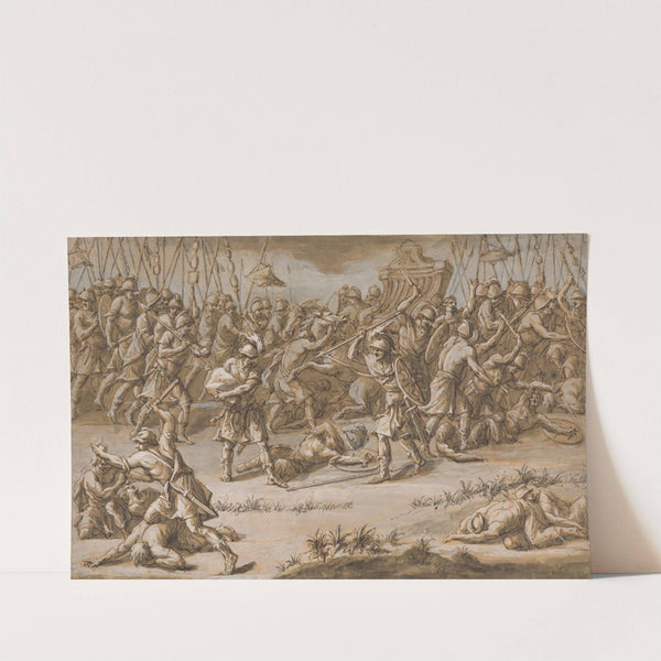 Illustration to the Iliad (between 1760 and 1769) by John Michael Rysbrack