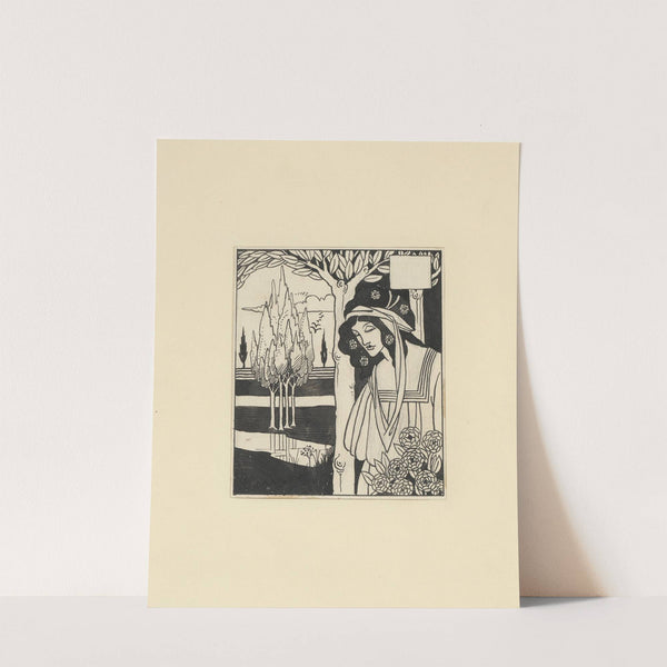 Illustrations by Aubrey Beardsley for King Arthur Pl.02 (1893-1894) by Aubrey Vincent Beardsley