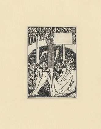 Illustrations by Aubrey Beardsley for King Arthur Pl.06 (1893-1894)