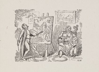 Illustrations for The Universal songster Pl.06