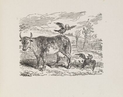 Illustrations for The Universal songster Pl.11