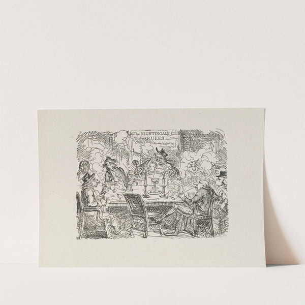 Illustrations for The Universal songster Pl.15 (1825) by George Cruikshank