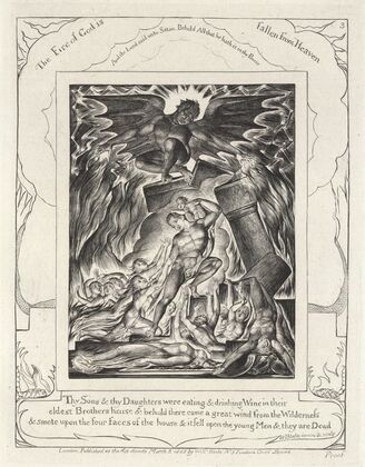 Illustrations of the book of Job Pl.04