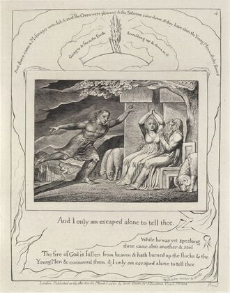 Illustrations of the book of Job Pl.05