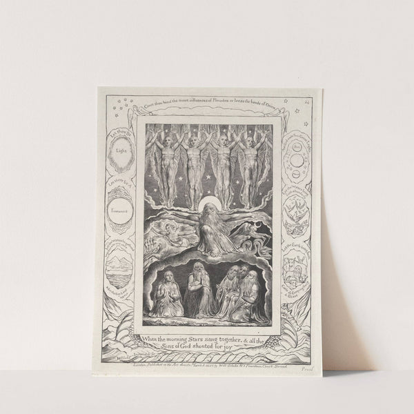 Illustrations of the book of Job Pl.15 by William Blake