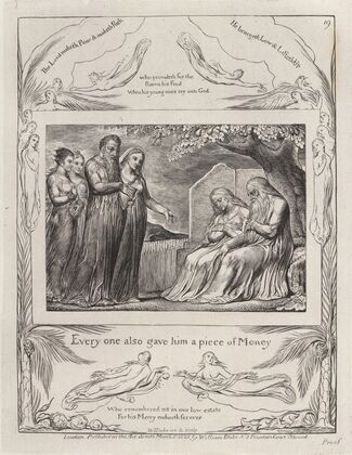Illustrations of the book of Job Pl.20