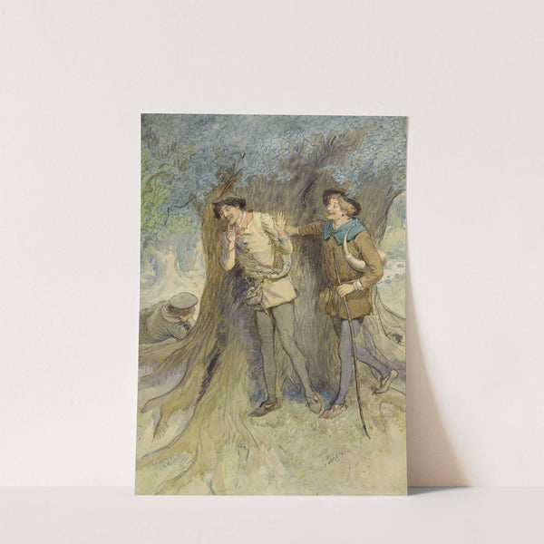 Illustrations to As you like it Pl.06 (1901-1910) by Hugh Thomson