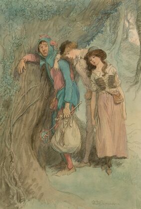 Illustrations to As you like it Pl.08 (1901-1910) — size preview