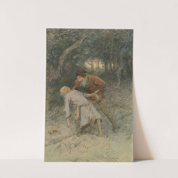 Illustrations to As you like it Pl.11 (1901-1910) by Hugh Thomson