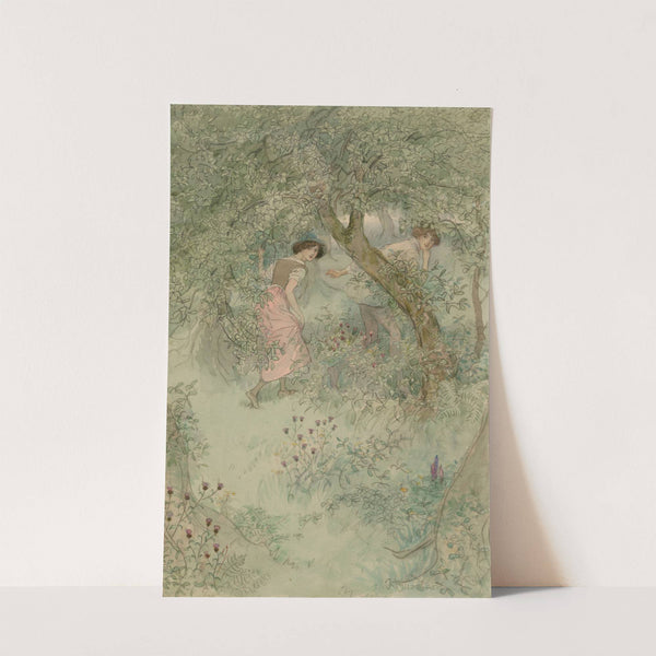 Illustrations to As you like it Pl.19 (1901-1910) by Hugh Thomson