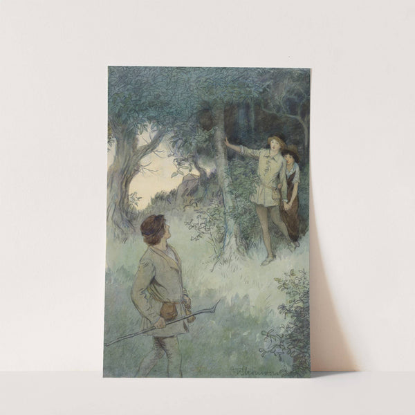 Illustrations to As you like it Pl.20 (1901-1910) by Hugh Thomson