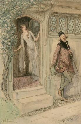 Illustrations to Merry wives of Windsor Pl.01 (1910) — size preview