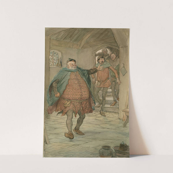 Illustrations to Merry wives of Windsor Pl.05 (1910) by Hugh Thomson