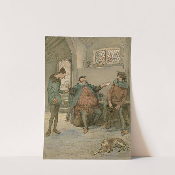 Illustrations to Merry wives of Windsor Pl.06 (1910) by Hugh Thomson
