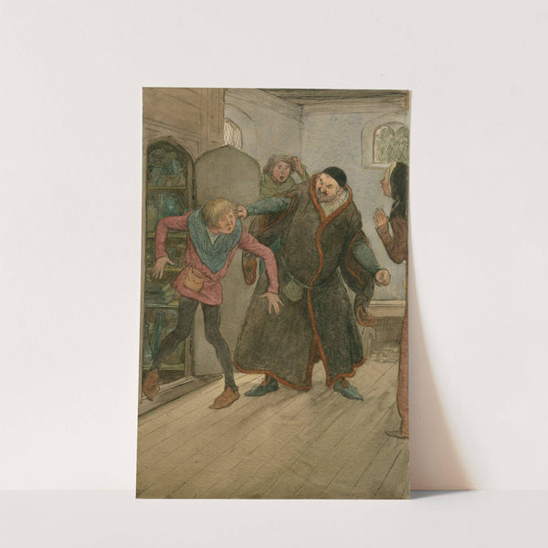 Illustrations to Merry wives of Windsor Pl.09 (1910) by Hugh Thomson