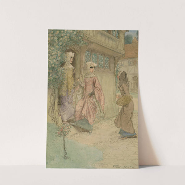 Illustrations to Merry wives of Windsor Pl.13 (1910) by Hugh Thomson