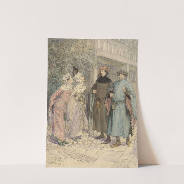 Illustrations to Merry wives of Windsor Pl.14 (1910) by Hugh Thomson