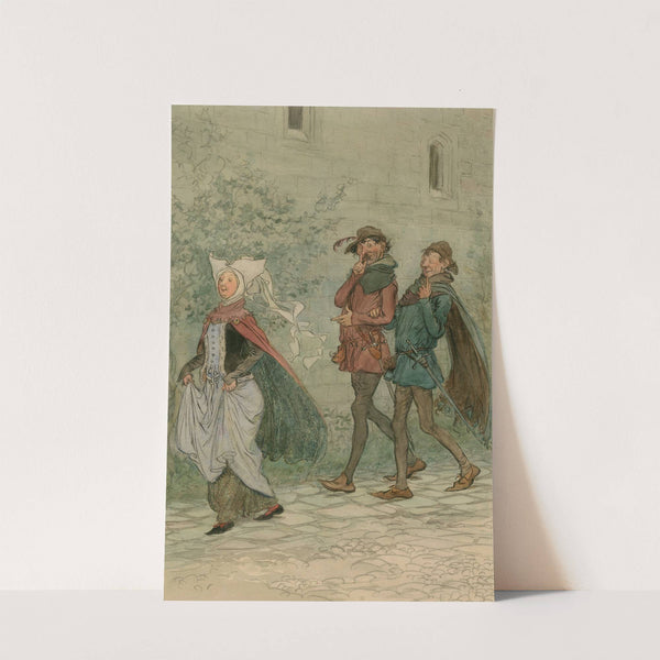 Illustrations to Merry wives of Windsor Pl.15 (1910) by Hugh Thomson