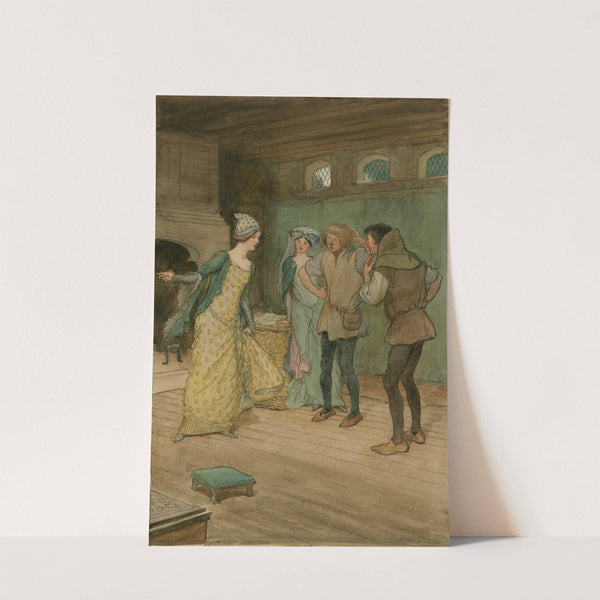 Illustrations to Merry wives of Windsor Pl.19 (1910) by Hugh Thomson