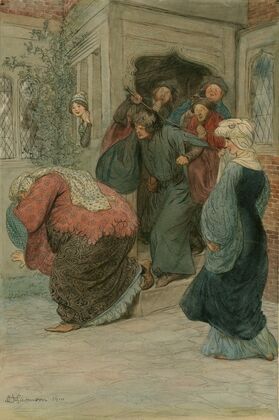 Illustrations to Merry wives of Windsor Pl.27 (1910) — size preview
