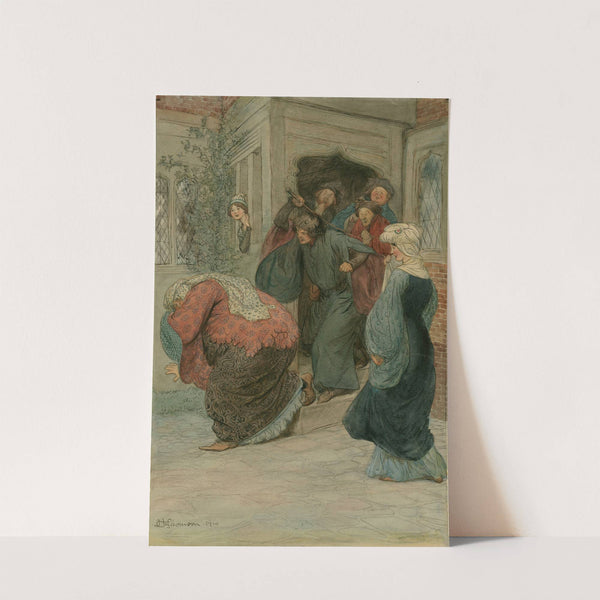 Illustrations to Merry wives of Windsor Pl.27 (1910) by Hugh Thomson