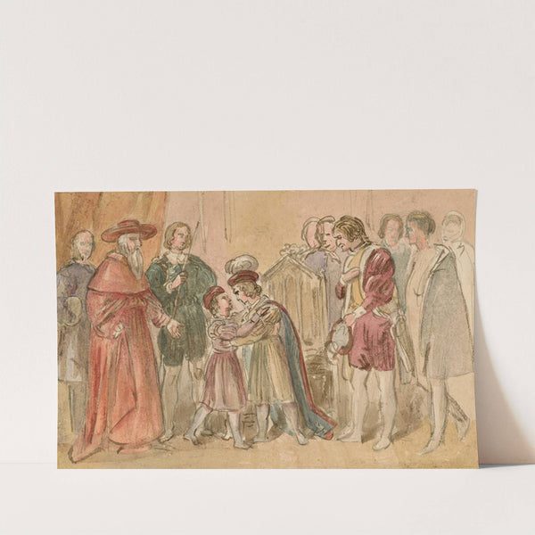 Illustrations to Shakespeare Pl.036 (19th century) by John Massey Wright