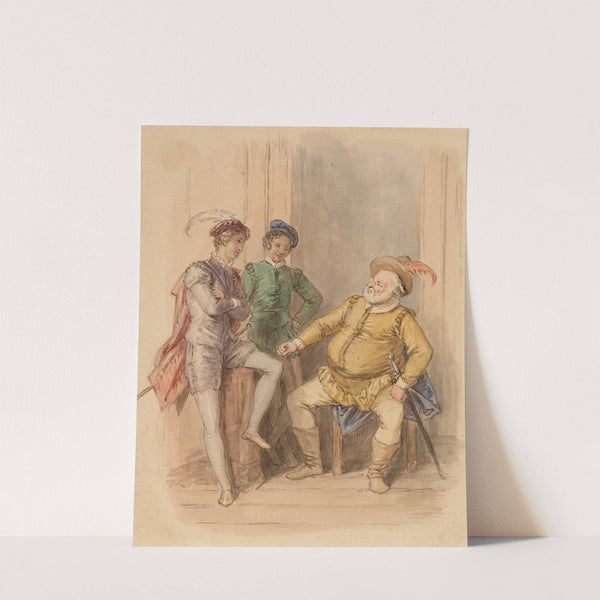 Illustrations to Shakespeare Pl.049 (19th century) by John Massey Wright