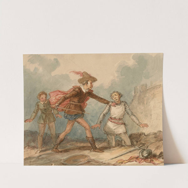 Illustrations to Shakespeare Pl.056 (19th century) by John Massey Wright