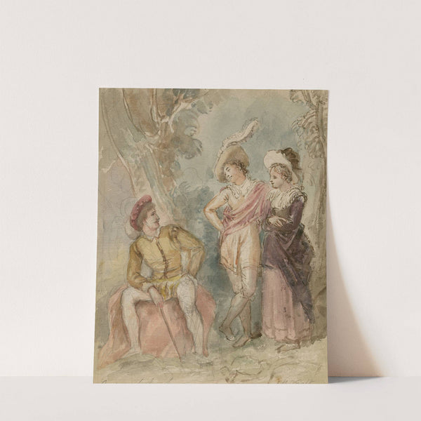 Illustrations to Shakespeare Pl.059 (19th century) by John Massey Wright