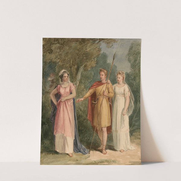 Illustrations to Shakespeare Pl.061 (19th century) by John Massey Wright