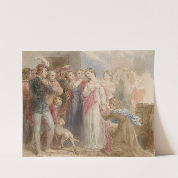Illustrations to Shakespeare Pl.076 (19th century) by John Massey Wright