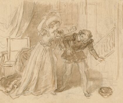 Illustrations to Shakespeare Pl.101 (19th century)