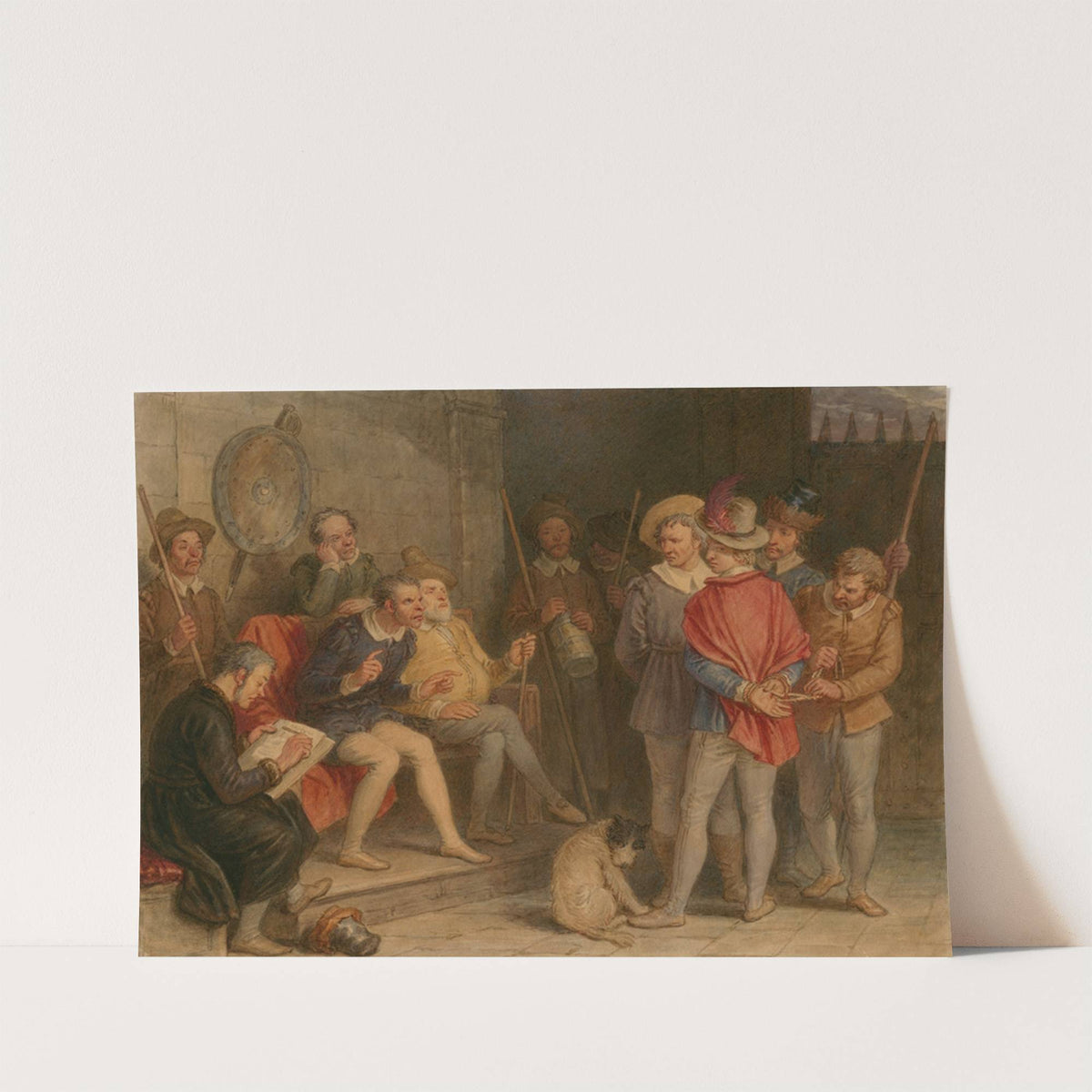 Illustrations to Shakespeare Pl.106 (19th century) by John Massey Wright