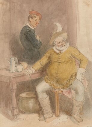 Illustrations to Shakespeare’s Falstaff plays Pl.05 (19th century) — size preview