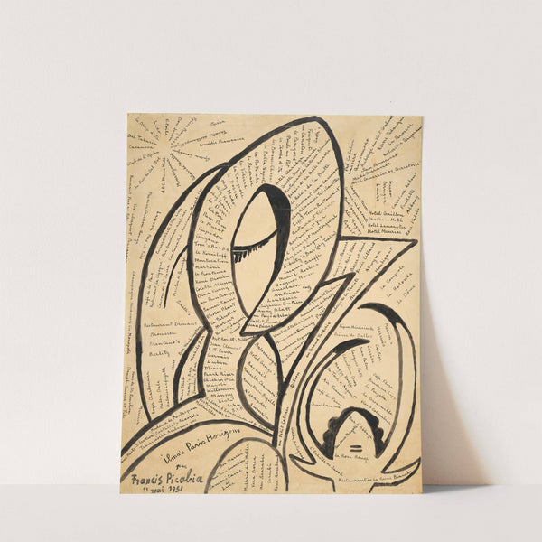 Ilma's Paris Horizons by Francis Picabia