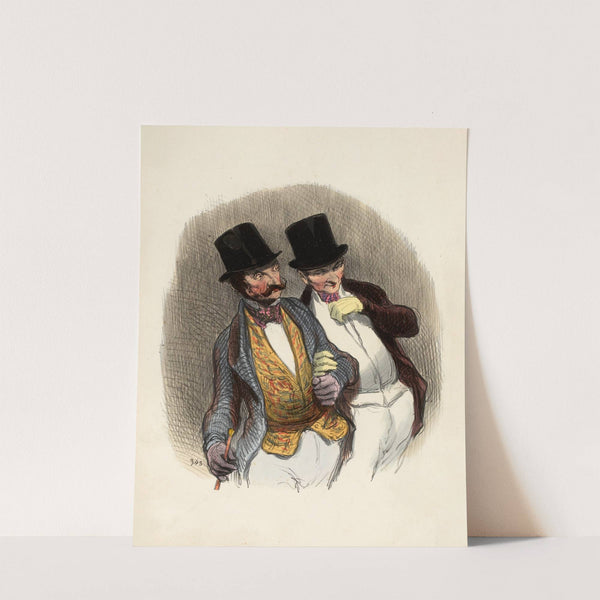 Ils reviennent de plumer les canards (1846) by Honoré Daumier