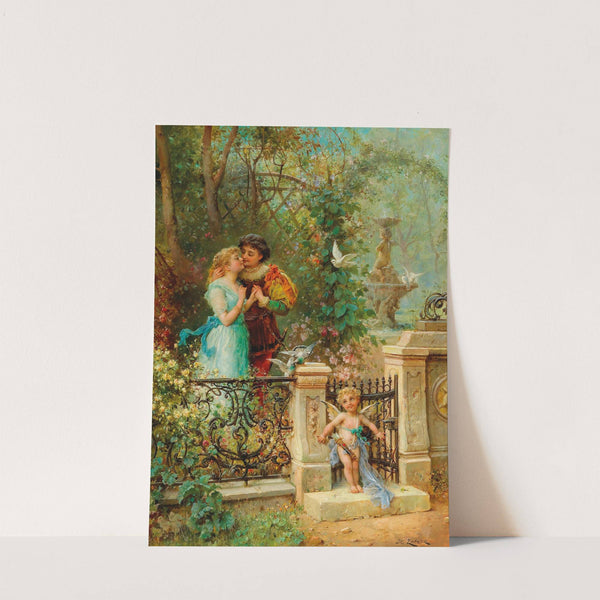 Im Banne Amors by Hans Zatzka