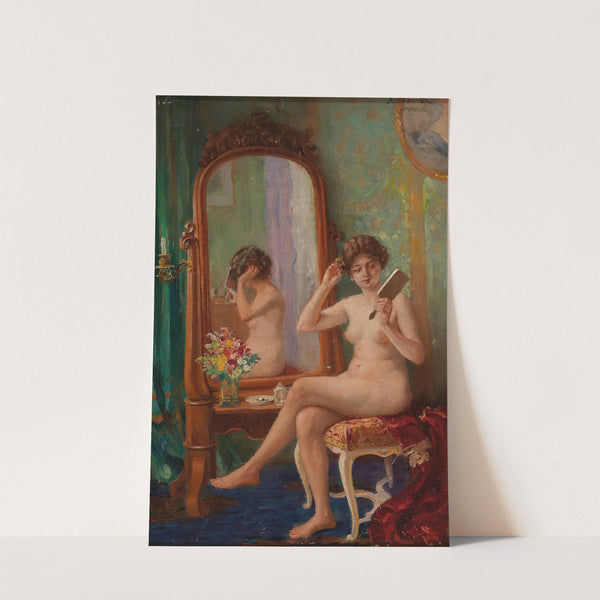 Im Boudoir by Robert Voelcker