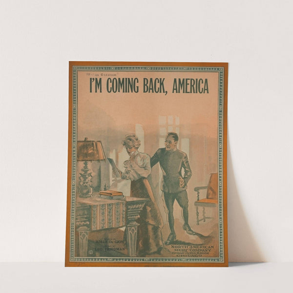 I'm coming back, America by Anonymous