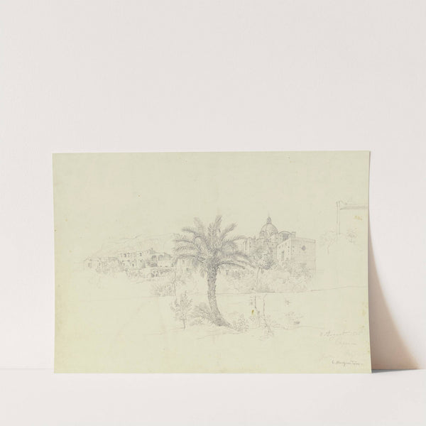 Im Garten von Pagano auf Capri by Carl Morgenstern