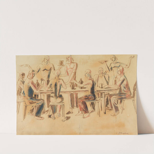 Im Gasthaus (1922) by Joachim Ringelnatz