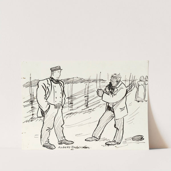 I’m just telling you (1905) by Albert Engström