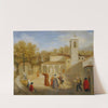 Im Klosterhof by Franz Xaver Lair