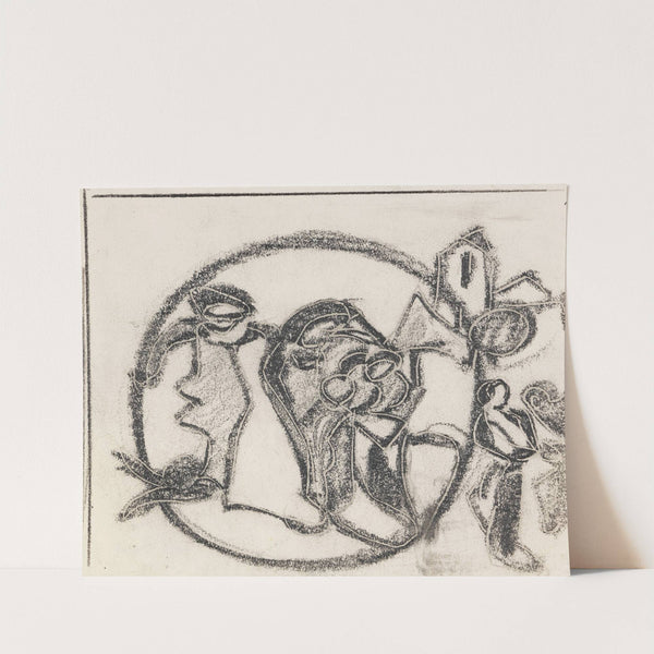 Im Kreis (1930) by Adolf Hölzel